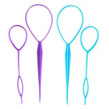 20 Pairs Ponytail Maker Clip Tool Hair Tools for Styling Braiding