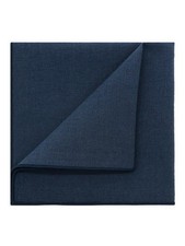 Cotton Handkerchiefs For Men Solid Color Pocket Square Suit Wedding 1 PCS