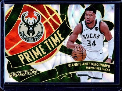 GIANNIS ANTETOKOUNMPO ~ 2024-25 Panini Revolution Prime Time Performers #4