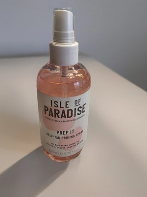 Isle Of Paradise ~ Prep It ~ self-tan priming spray, longer lasting tan 
