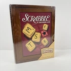 Hasbro Scrabble Vintage  Bookshelf Box Edition Game Collection Wooden Sealed New