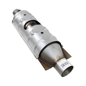 Catback Dual Chambered Round Mufflers Performance Connect - M12CB3HDR