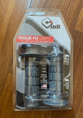 ODI Rogue MX - H36RGH - V2 Lock-On Rogue Grips, Graphite