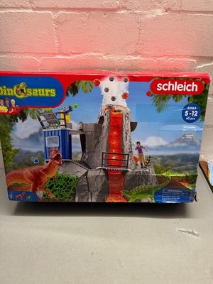 Schleich 42564 DINOSAURS Große Vulkan Expedition, Dinosaurier-NEUWERTIG