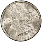 1892 Morgan Silver Dollar — PCGS MS62