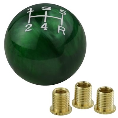 5 Speed Shifter Knob Ball Shift Knobs Gear Lever Shifting Stick Fit Most Green