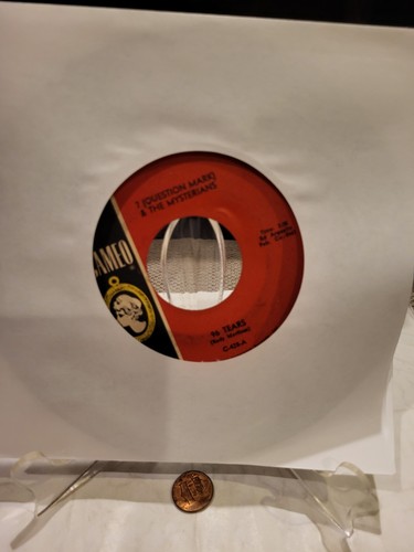 ? and the MYSTERIANS 45: 96 TEARS/MIDNIGHT HOUR-CAMEO 428 -1966- GARAGE ROCK VG+