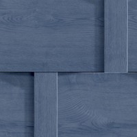 Debona Harrow Gewebe Holzpaneel Tapete 3D Effekt Wanddekoration Blau 6737