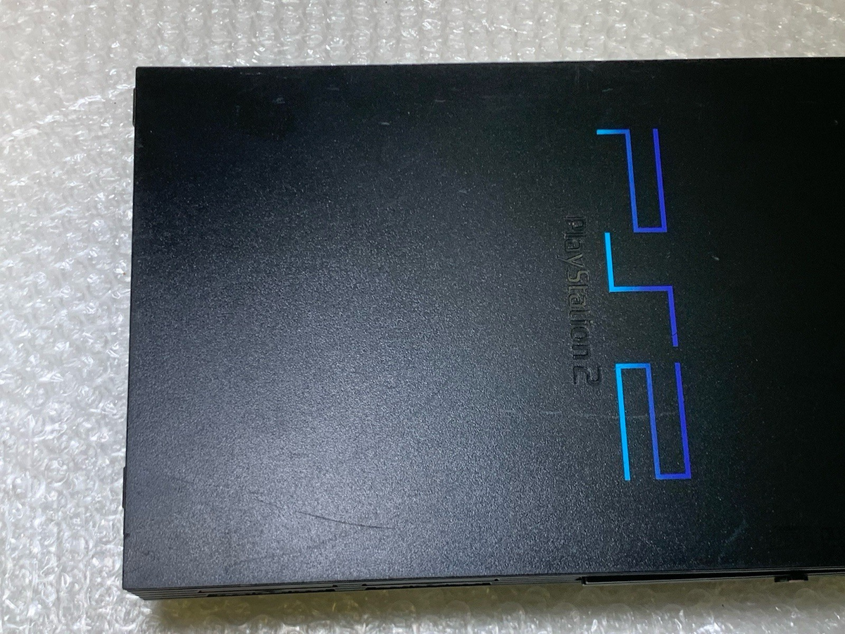 PlayStation PS2 SCPH-18000 Zen Black Fat Model CONSOLE Only Made
