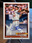 2026 Topps Series 1 Jim Palmer 1991 Topps Baseball Autographs (RAW)