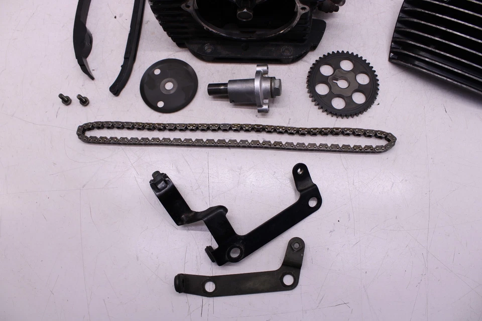 98-03 YAMAHA V STAR 650 MOTOR EXTREMO SUPERIOR CULATA TRASERA  Foto 4 de 4