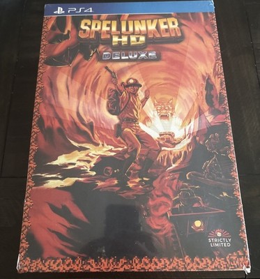 Spelunker HD Deluxe Collector's Edition PS4 Sony PlayStation 4 BRAND NEW Sealed