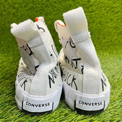 Converse UNT1TL3D Hi Not a Chuck Boys Size 6Y White Athletic  display picture 2