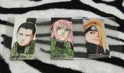 Naruto Exhibition Mini Sticker Set Of 3 Types Sold Separately