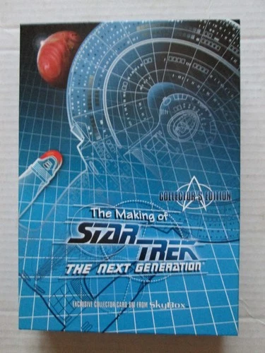 The Making of Star Trek:TNG Collectors Edition card set & 3-D viewer Factory box