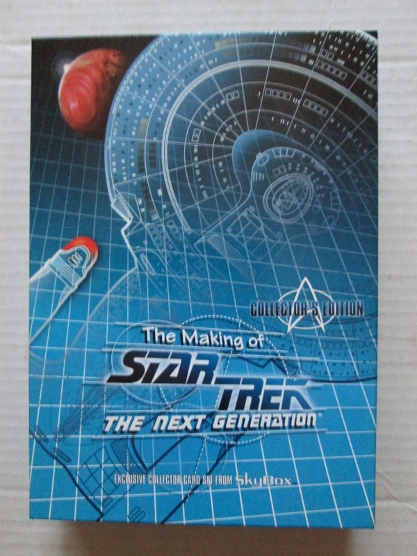 The Making of Star Trek:TNG Collectors Edition card set & 3-D viewer Factory box