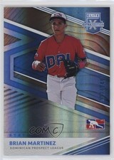 2020 Panini Elite Extra Edition Status Blue 122/249 Brian Martinez #192 08jk