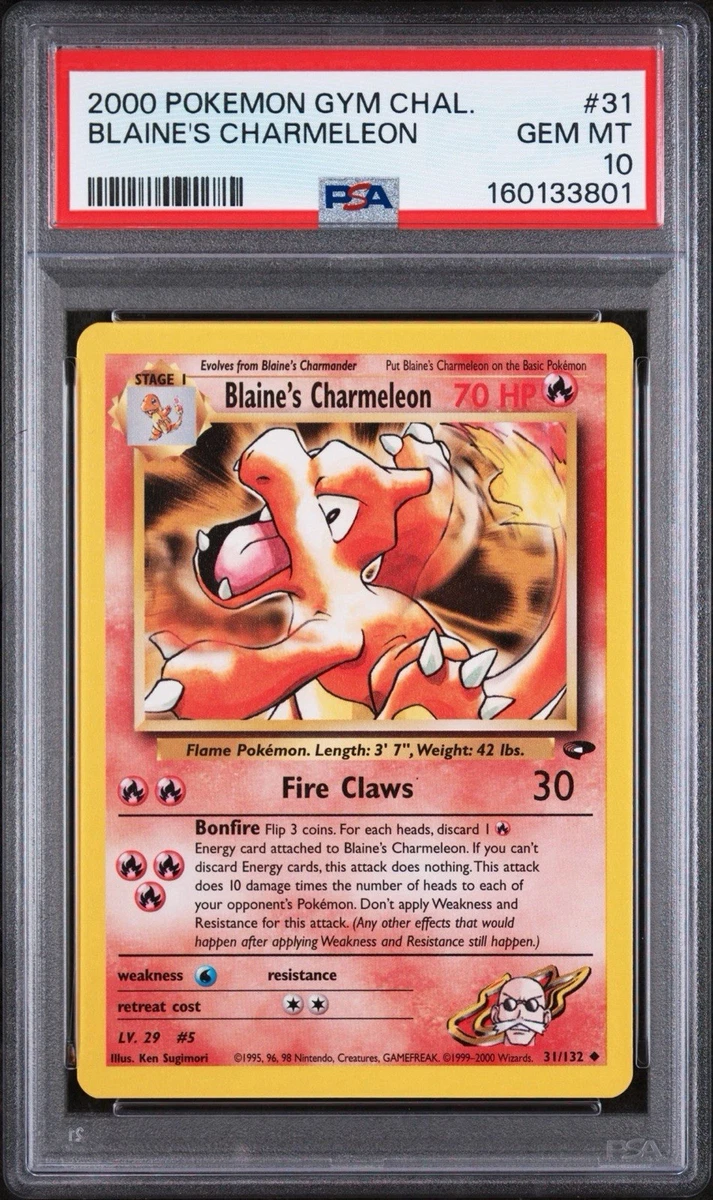 Charmeleon Pokémon TCG Professional Sports Authenticator (PSA