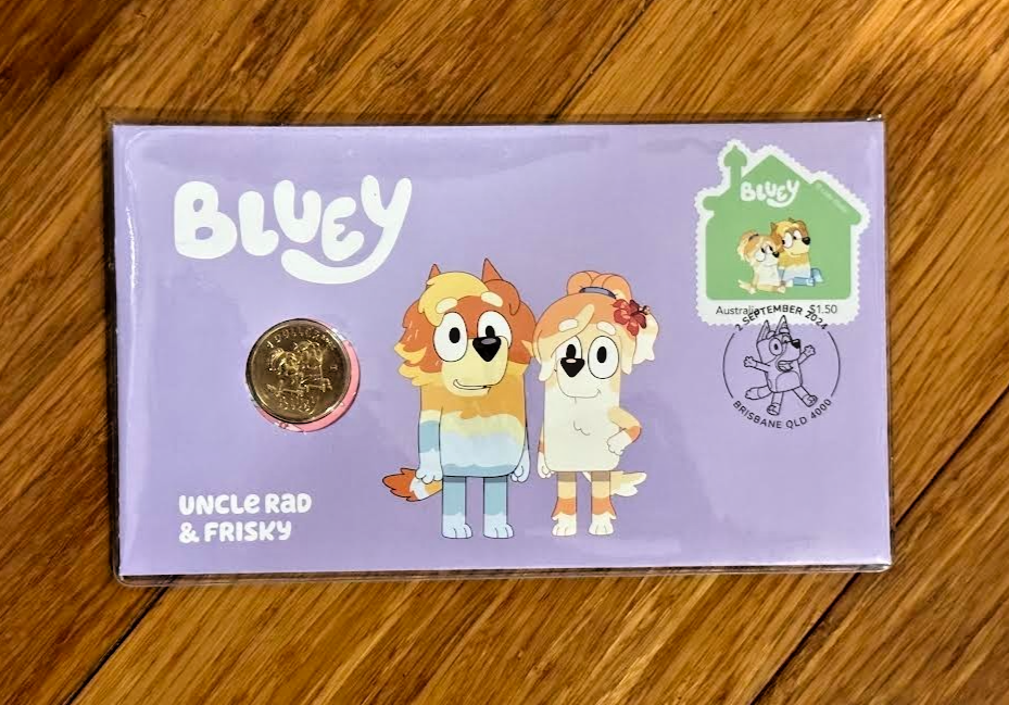 Uncle Rad & Frisky PNC $1.50 Stamp - Inidividual