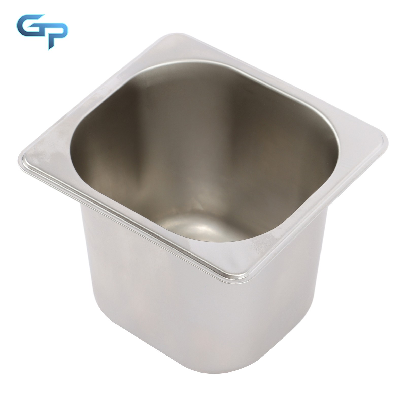 4 Pack 1/6 Size 6 Inch Deep Stainless Steel Hotel Pans - Commercial Food Pans