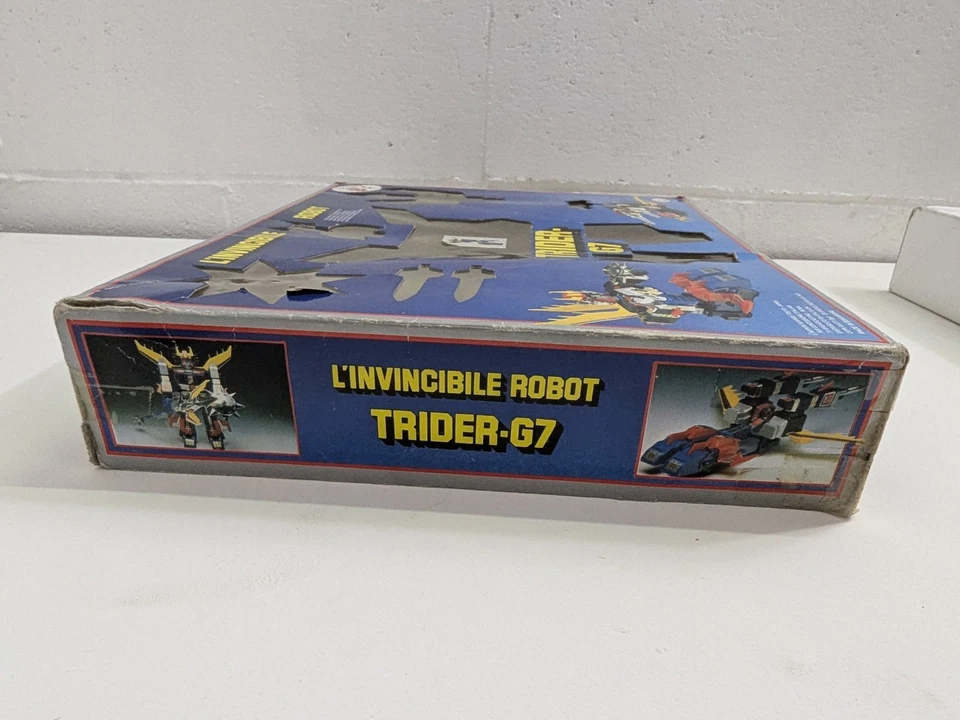 TRIDER G7 INVINCIBILE ROBOT CEPPIRATTI VINTAGE - Immagine 2 di 4