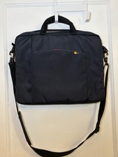 Case Logic 15.6in Padded Nylon Laptop  Tablet Shoulder/Messenger Bag Black