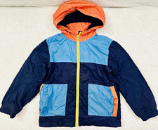 Gymboree "go outside" Boys Hooded Jacket Size 5-6 years Excellent Condition
