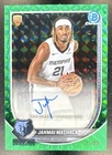 2025-26 Bowman Jahmai Mashack #BCA-JM Chrome Auto Green Geometric /99 RC