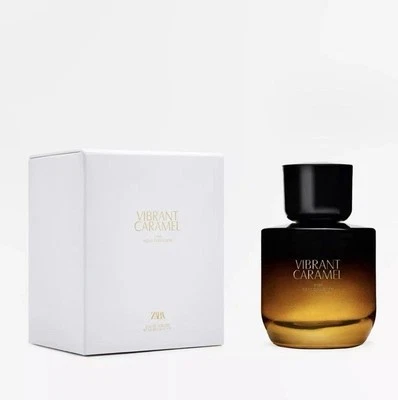 ZARA Vibrant Caramel EDP Eau De Parfum Fragrance Spray 90ml New & Sealed