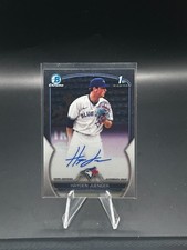 HAYDEN JUENGER 2023 Bowman 1st CHROME PROSPECT AUTO