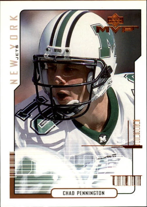 Chad Pennington trading card