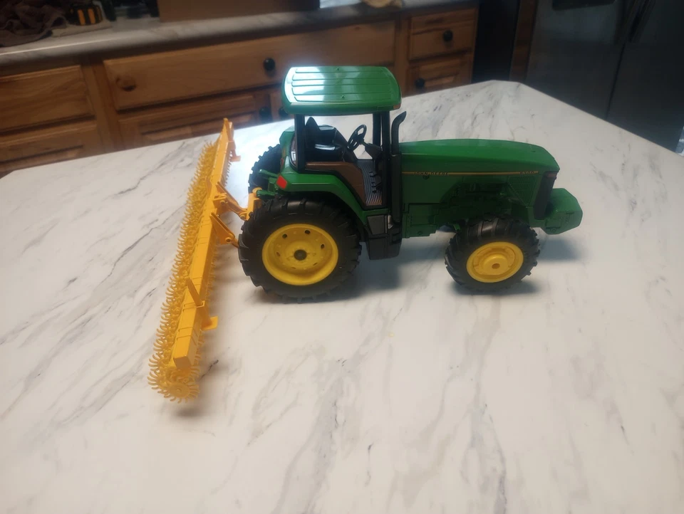 Azada giratoria enganche de 3 puntos fundido a presión escala 1/16 sin marca Foto 2 de 4