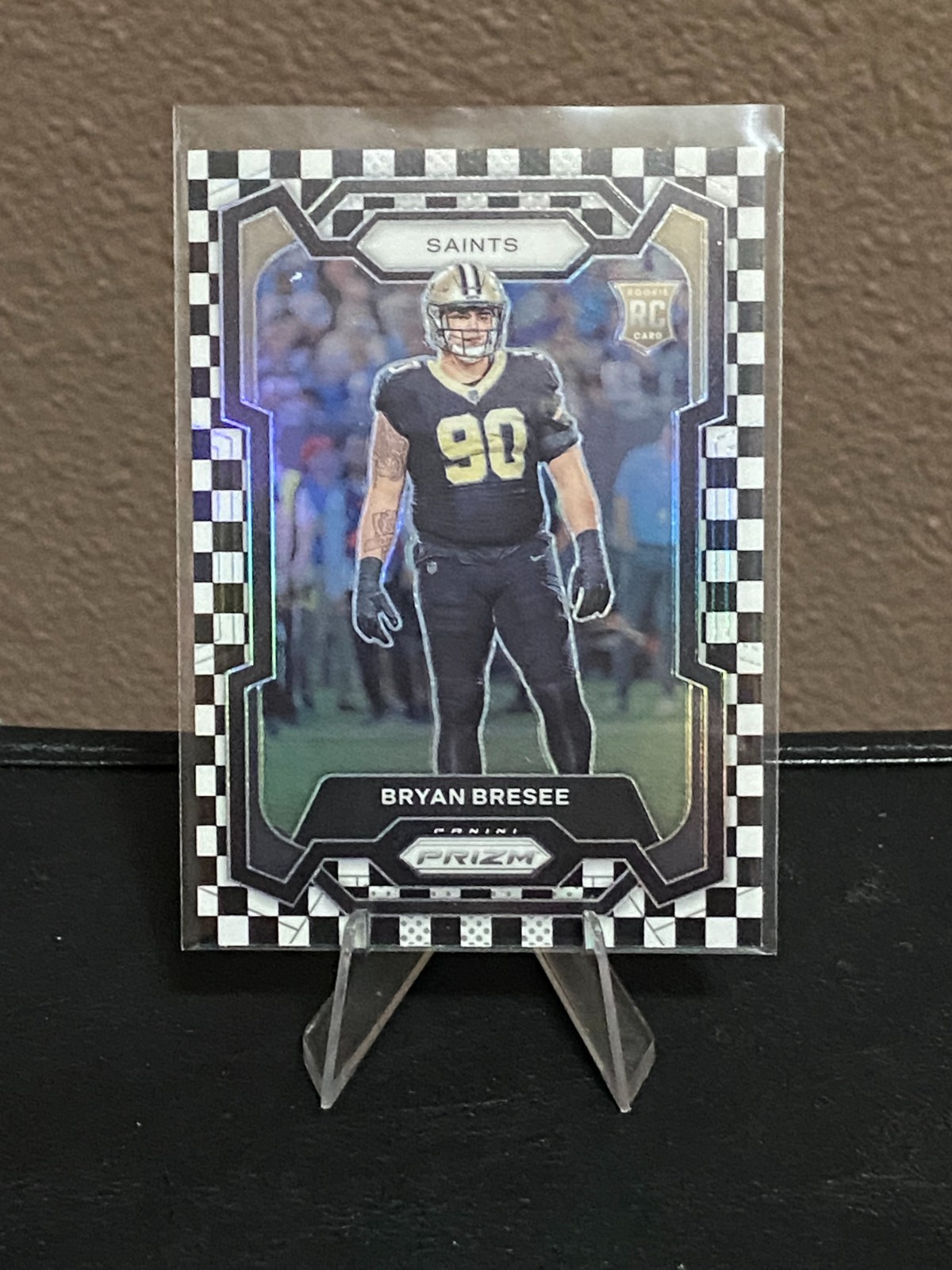 2023 BRYAN BRESEE PANINI PRIZM BLACK AND WHITE CHECKERBOARD ROOKIE #372 SSP