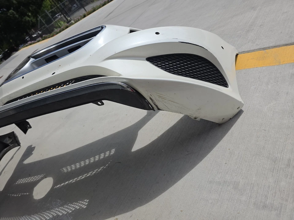 Conjunto de cubierta de parachoques delantero Mercedes-Benz C217 S550 cupé 2015-2017 OEM Foto 4 de 4