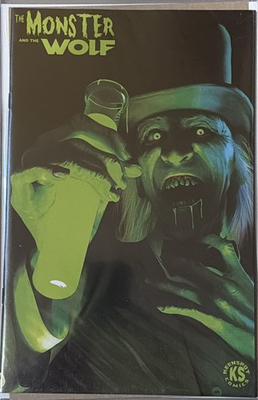 #ad Mark Spears Monster amp; The Wolf #1 GLOW In DARK 1:500 10 15 Monsters $199.99