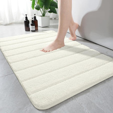 AROGAN Luxury Long Bathroom Runner Rugs, Thick Soft and Absorbent Microfiber Non