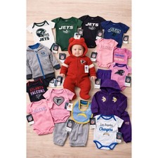 NFL Baby Clothing Lot 20pc NWT Bulk Blowout Reseller