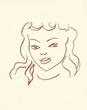 Henri Matisse lithograph from Florilege des amours de Ronsard  9892718