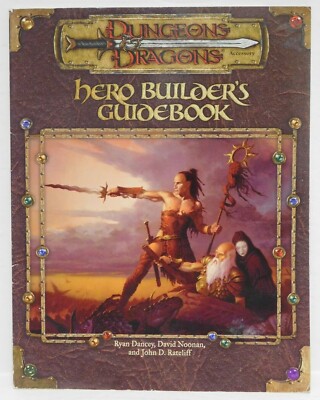 HERO BUILDER'S GUIDEBOOK - Wizards Of The Coast Dungeons & Dragons 3e Sourcebook