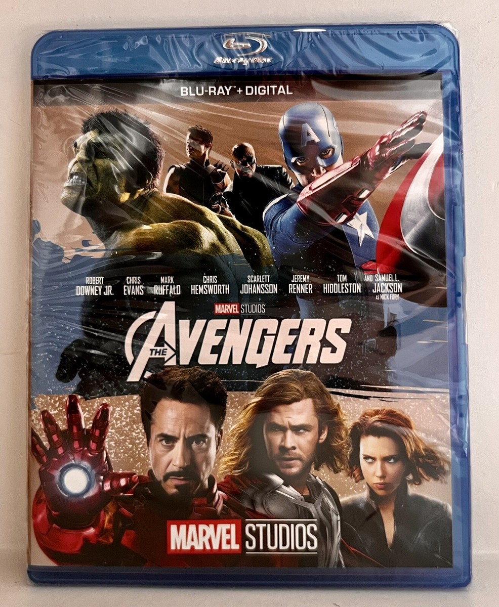 The Avengers Blu-ray + Digital copy Brand New Sealed FREE SHIPPING