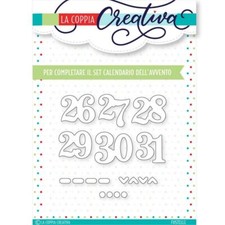 Fustelle metalliche Numeri 26-31 per Big Shot Sizzix