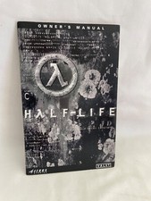 Half-Life - Game Manual Only - Excellent  PC Game 1998 Valve Manual 