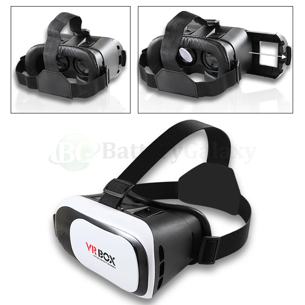 HOT! Virtual VR Headset 3D Glass for iPhone 6 6S 7 7S Plus Samsung | eBay