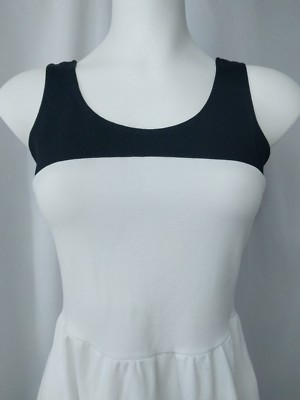 bloomingdale's black and white dress Black Dress