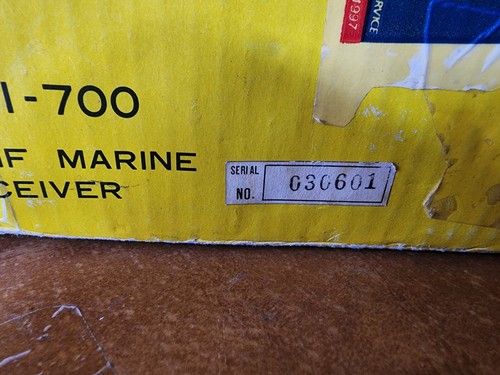 Vintage 1975 Royce Model 1 700 Deluxe VHF FM Marine Radio Telephone Transceiver - Zdjęcie 17 z 17