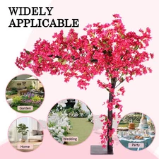 3.9Ft Artificial Rose Red Tree Topiary Tree Indoo Outdoor Garden Wedding Home