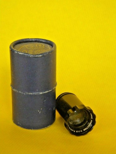 SOM BERTHIOT, OBJECTIF DE PROJECTEUR f= 25mm 1- 1.5