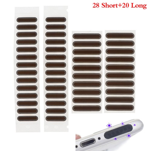 48pcs Mobile Phone Dustproof Net Sticker Speaker Mesh Anti Dust Adhesive Stic Jw - Zdjęcie 6 z 10