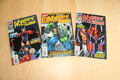 WOLVERINE Days of Future Past  #1-3,  Marvel US -1997 ->1998,  Z:1 / 1-