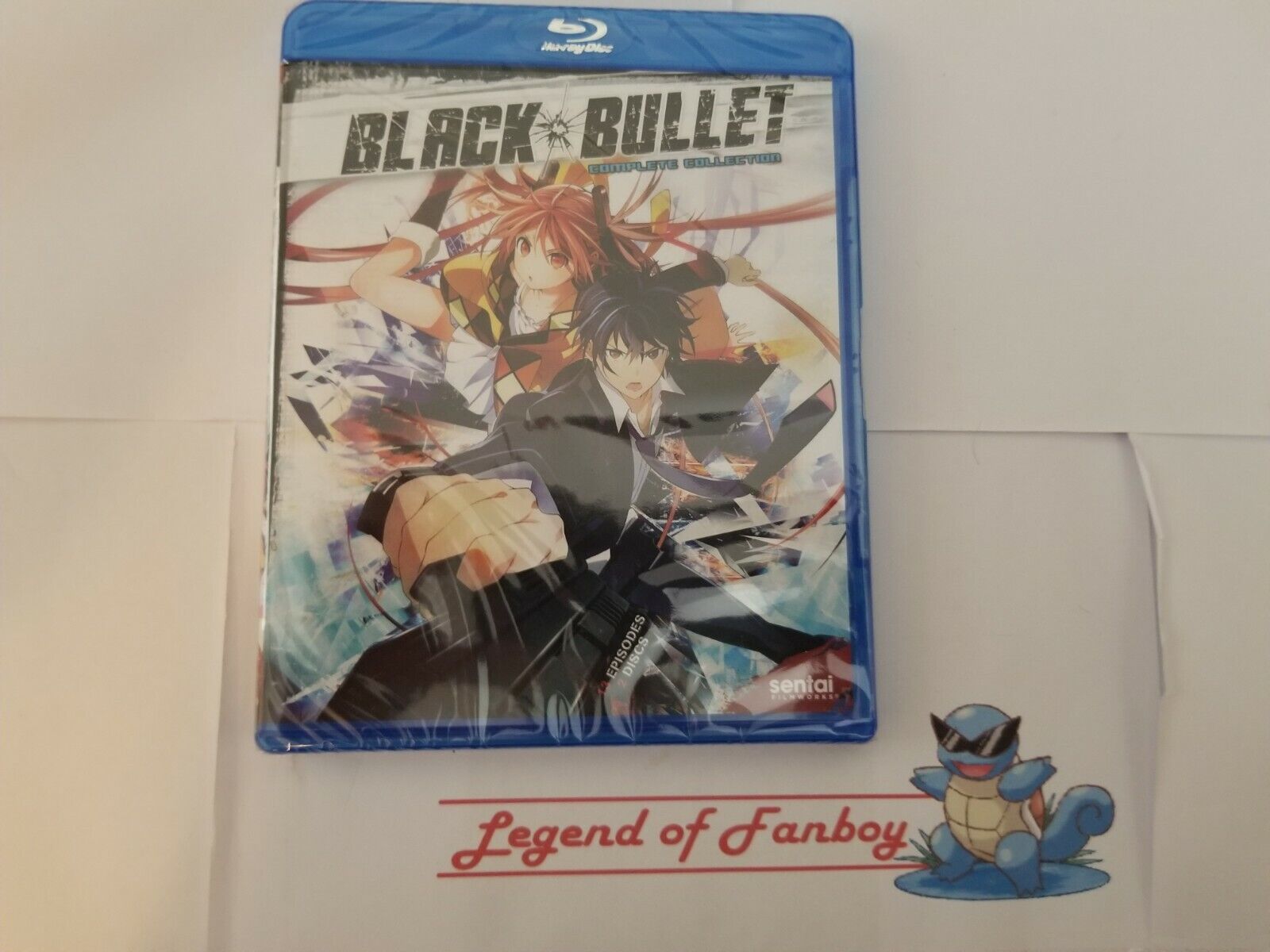 Dvd Anime Black Bullet Completo